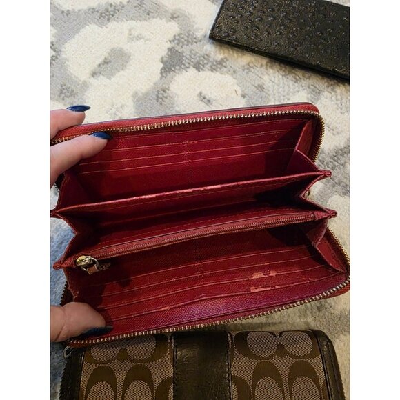 Assorted Wallet Bundle Lot of 7 Coach Kate Spade Marc Jacobs And More - Picture 7 of 16